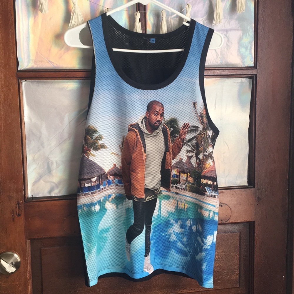 Kanye basketball jersey/ yeezy